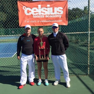 Abigail Rencheli finalist 2016 L3 Junior Tennis Tournament Tampa FL