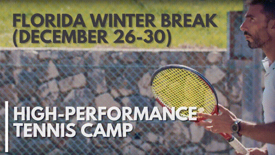 High Performance Winter Break Tennis Camp