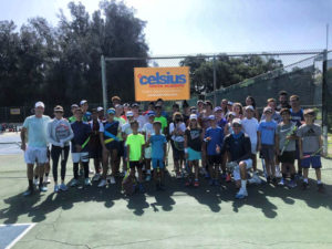 celsius tennis academy summer 2019 group