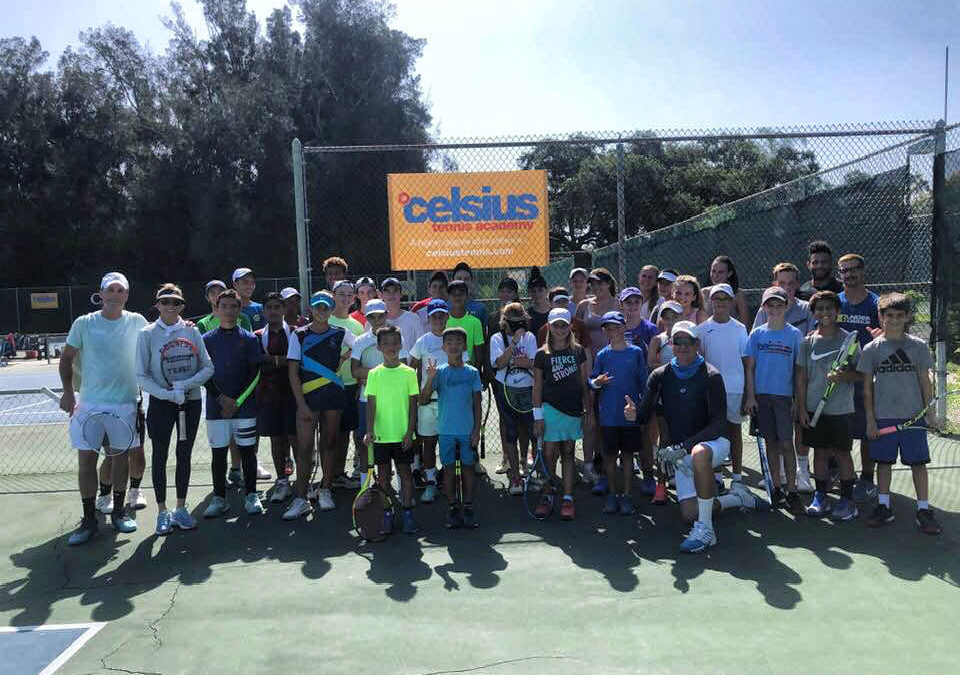 celsius tennis academy summer 2019 group